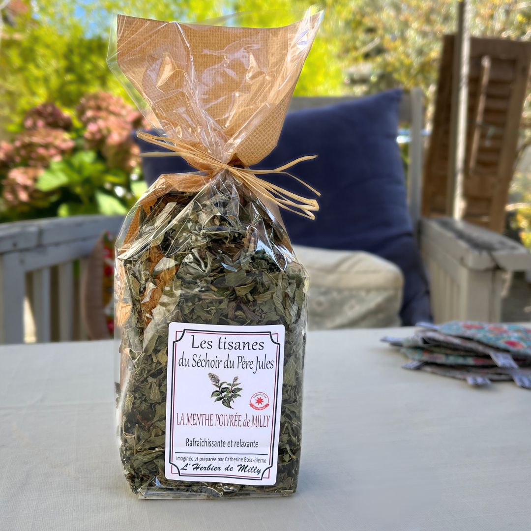 Tisane menthe poivrée de Milly - L’herbier de Milly